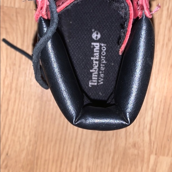 Timberlands red(used)good condition - Picture 3 of 3